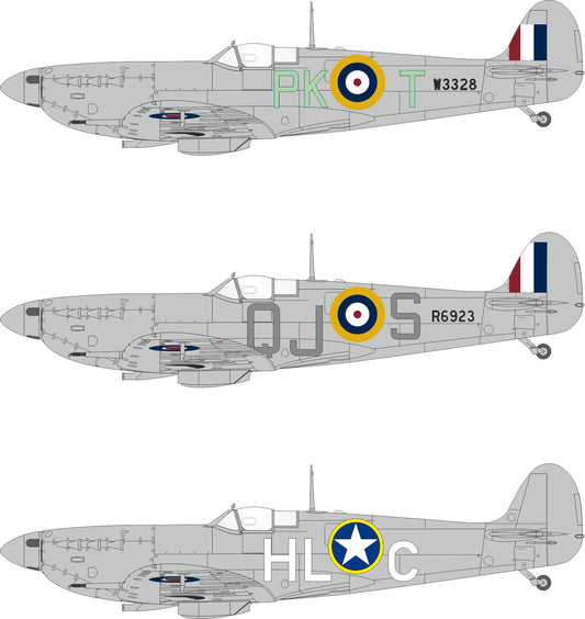 Eduard JX350 1:32 Supermarine Spitfire Mk.Vb early code letters
