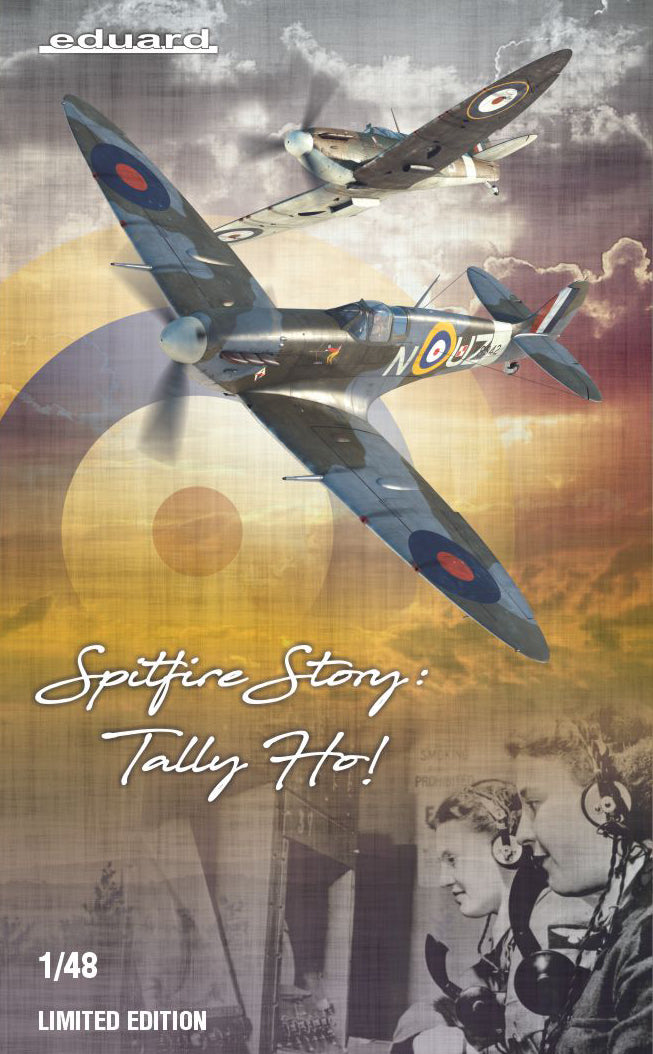 Eduard 11146 1:48 Supermarine Spitfire Mk.IIa Spirtfire Story: Tally ho! Limited Edition