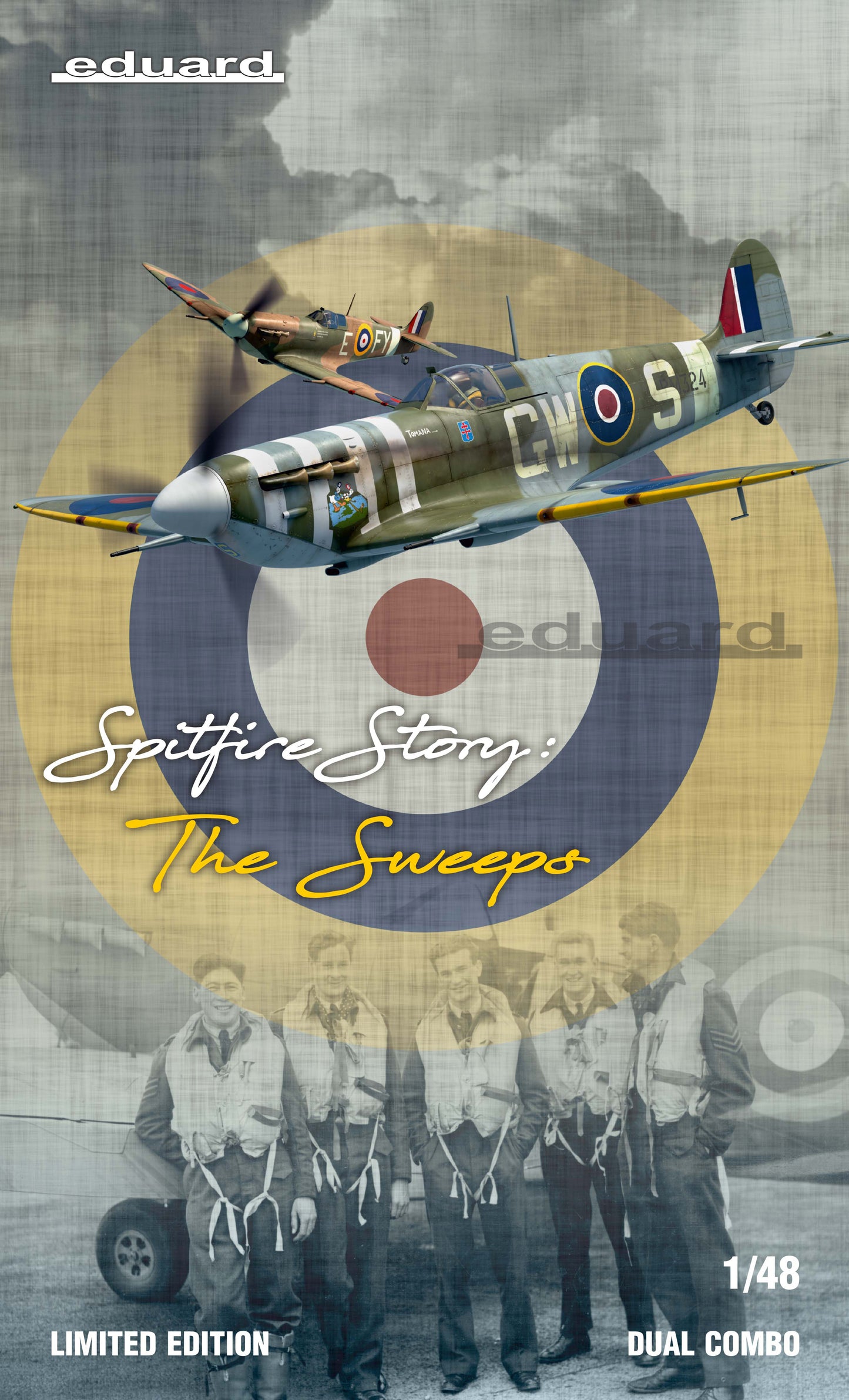 Eduard 11153 1:48 Supermarine Spitfire Story: The Sweeps Dual Combo Limited Edition