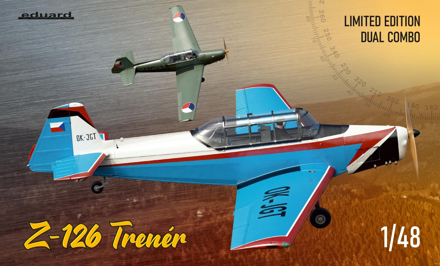 Eduard 11156 1:48 Zlin Z-126 TRENER Dual Combo Limited Edition