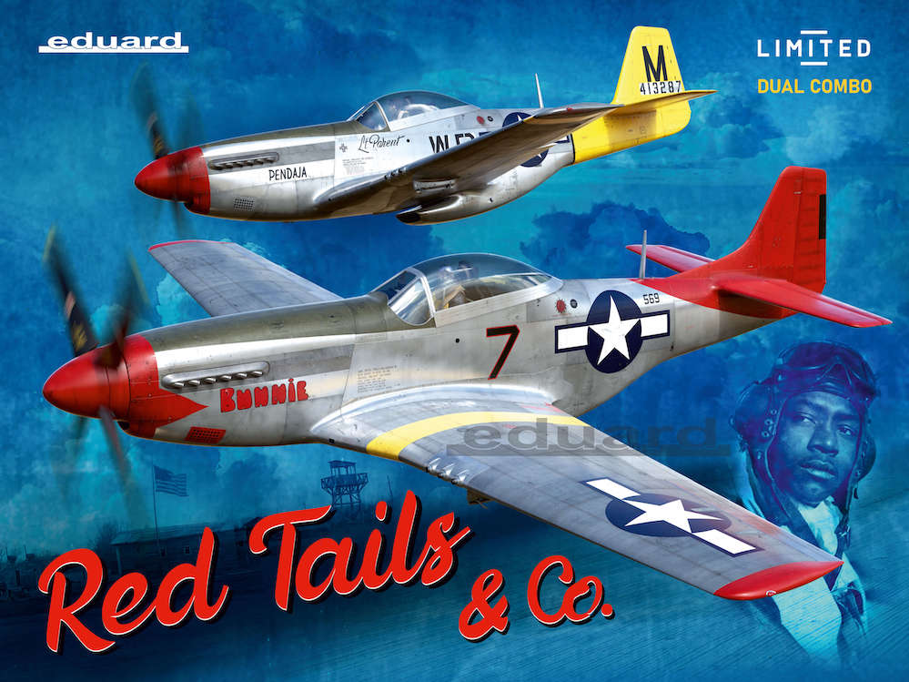 Eduard 11159 1:48 Red Tails & Co. Dual Combo Limited Edition