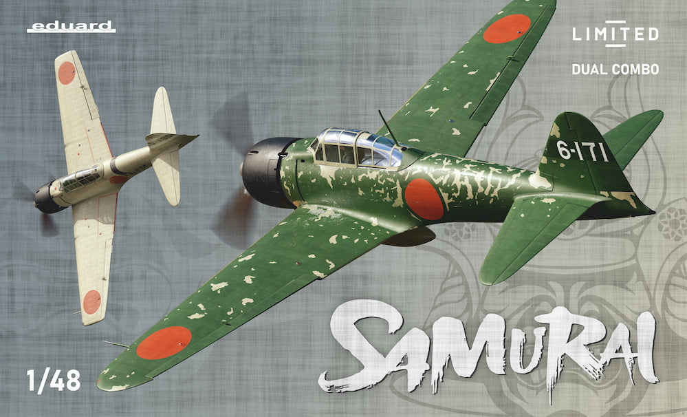 Eduard 11168 1:48 Mitsubishi A6M3 Zero SAMURAI Dual Combo Limited Edition