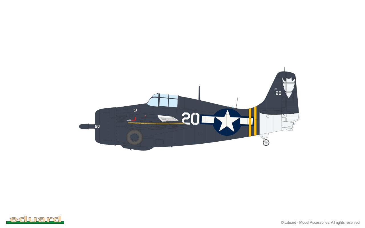 Eduard kits 11175 1:48 General-Motors FM-2 Wildcat WILDER CAT