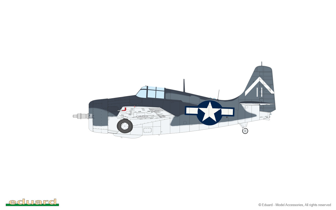 Eduard kits 11175 1:48 General-Motors FM-2 Wildcat WILDER CAT