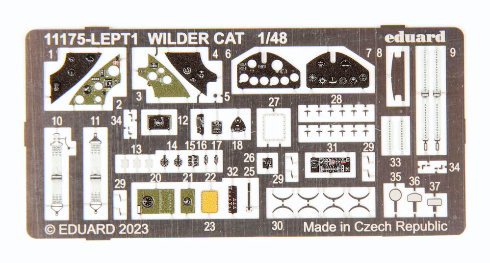 Eduard kits 11175 1:48 General-Motors FM-2 Wildcat WILDER CAT