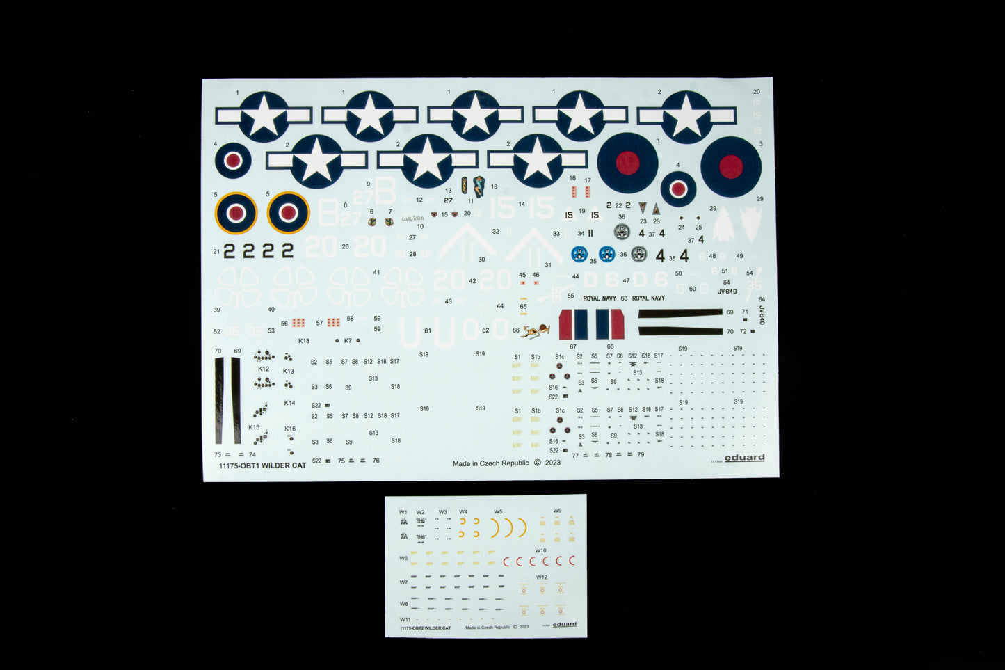 Eduard kits 11175 1:48 General-Motors FM-2 Wildcat WILDER CAT