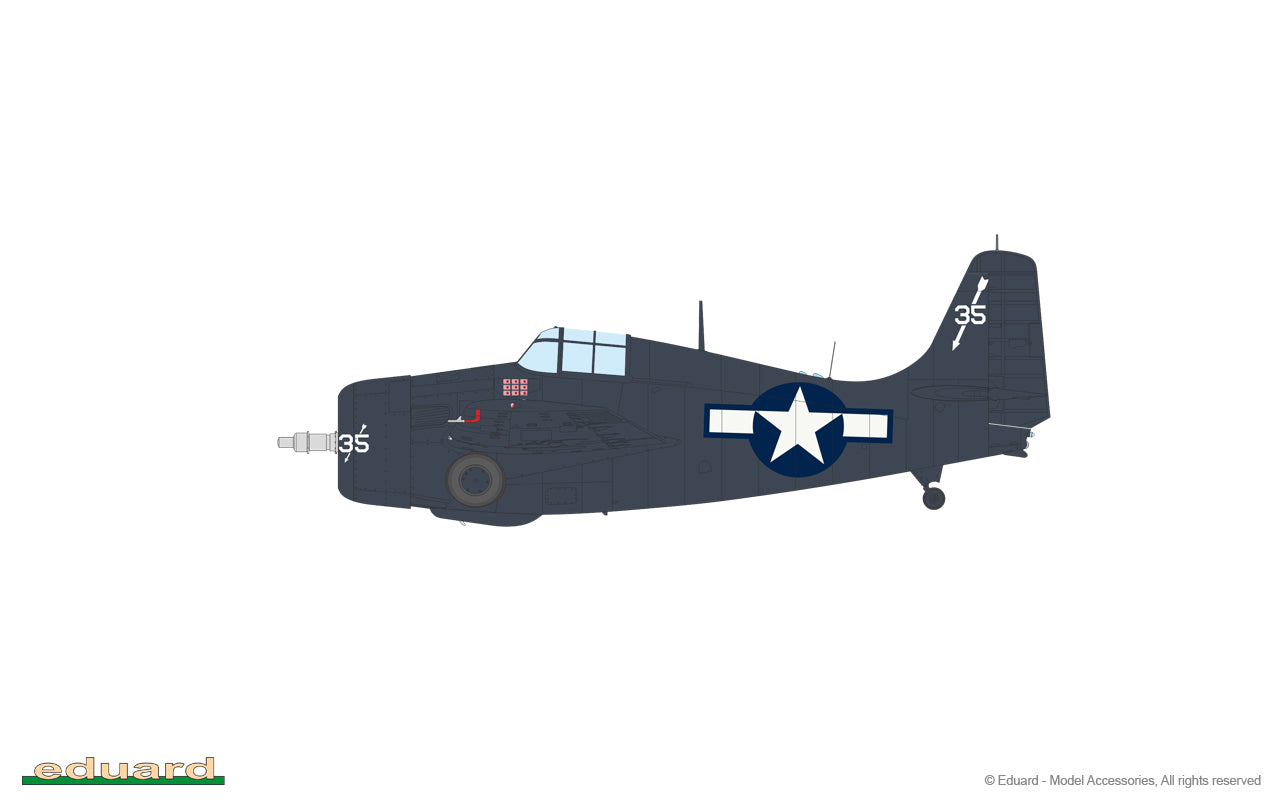 Eduard kits 11175 1:48 General-Motors FM-2 Wildcat WILDER CAT