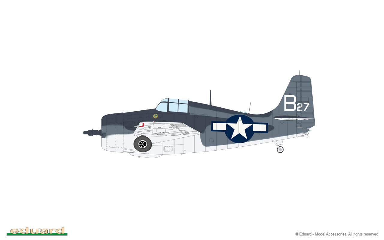 Eduard kits 11175 1:48 General-Motors FM-2 Wildcat WILDER CAT
