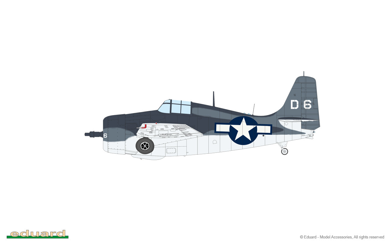 Eduard kits 11175 1:48 General-Motors FM-2 Wildcat WILDER CAT
