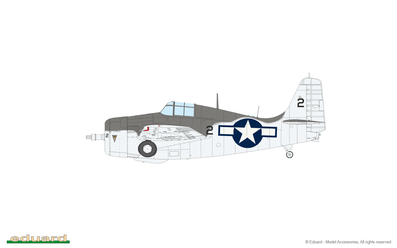 Eduard kits 11175 1:48 General-Motors FM-2 Wildcat WILDER CAT