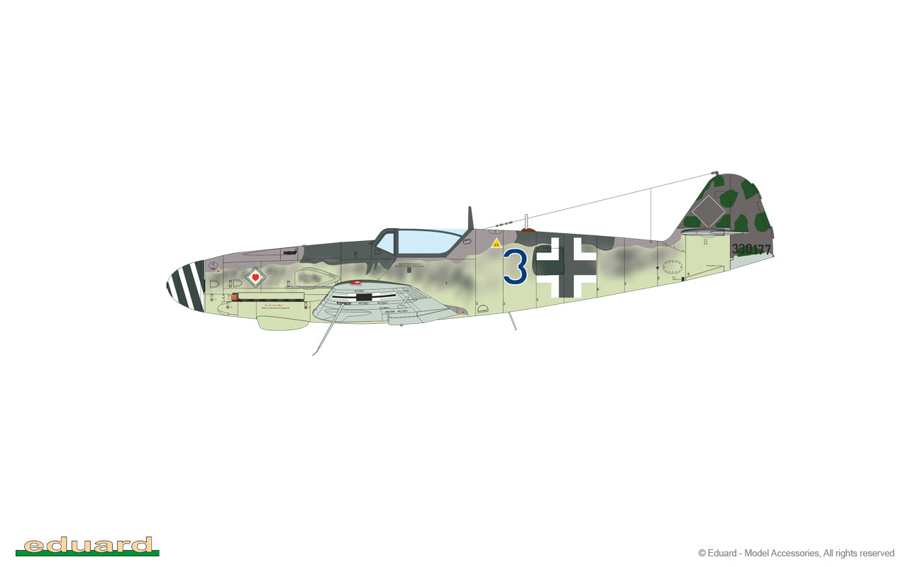 Eduard kits 11177 1:48 Messerschmitt Bf-109K-4 KURFURST