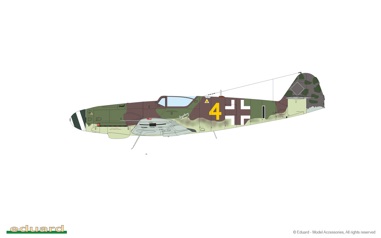 Eduard kits 11177 1:48 Messerschmitt Bf-109K-4 KURFURST