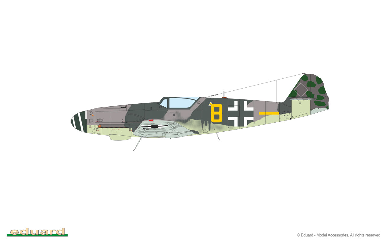 Eduard kits 11177 1:48 Messerschmitt Bf-109K-4 KURFURST