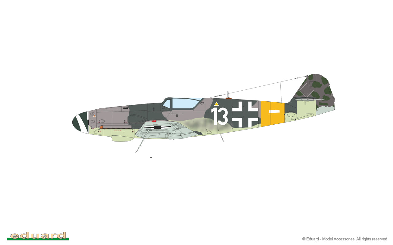 Eduard kits 11177 1:48 Messerschmitt Bf-109K-4 KURFURST