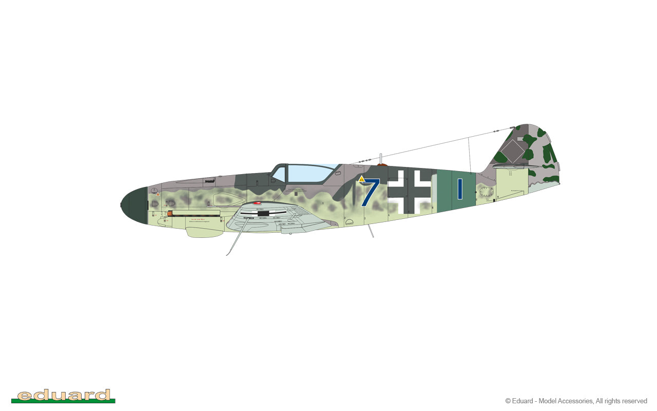 Eduard kits 11177 1:48 Messerschmitt Bf-109K-4 KURFURST