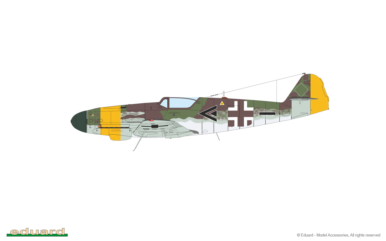 Eduard kits 11177 1:48 Messerschmitt Bf-109K-4 KURFURST