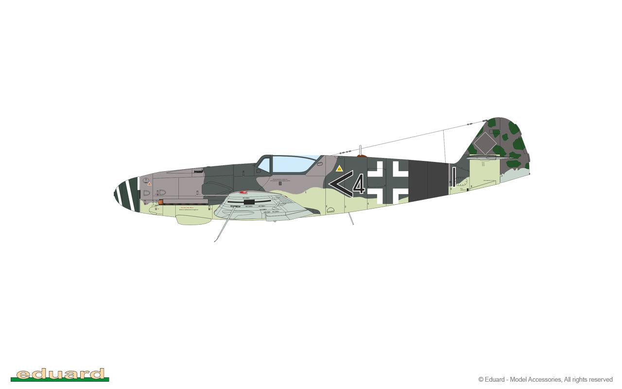 Eduard kits 11177 1:48 Messerschmitt Bf-109K-4 KURFURST