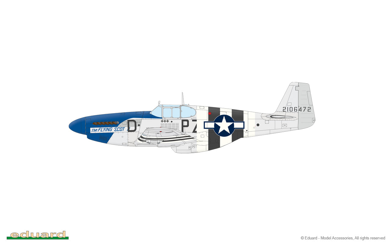 Eduard kits 11181 1:48 Overlord : D-Day Mustangs. Limited Edition, Dual Combo