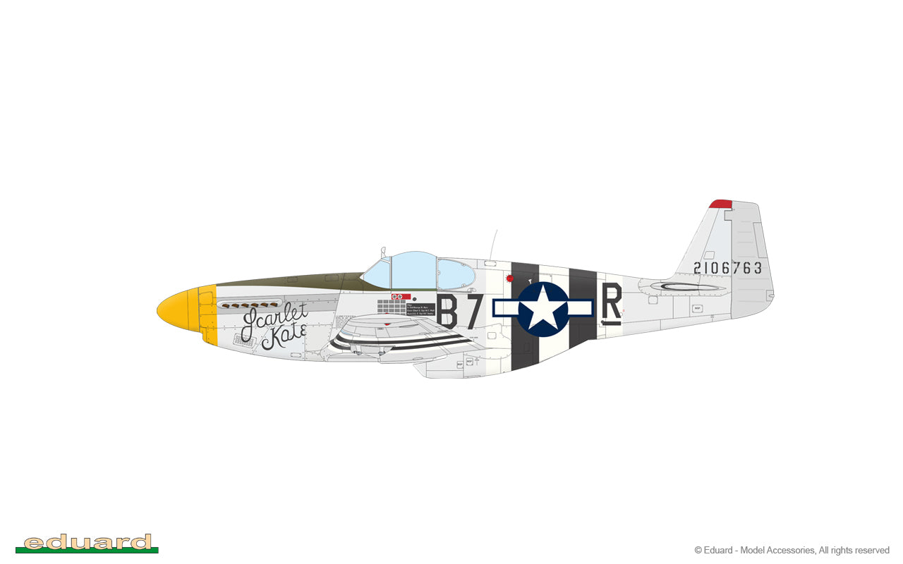 Eduard kits 11181 1:48 Overlord : D-Day Mustangs. Limited Edition, Dual Combo