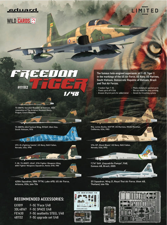 Eduard kits 11182 1:48 Freedom Tiger