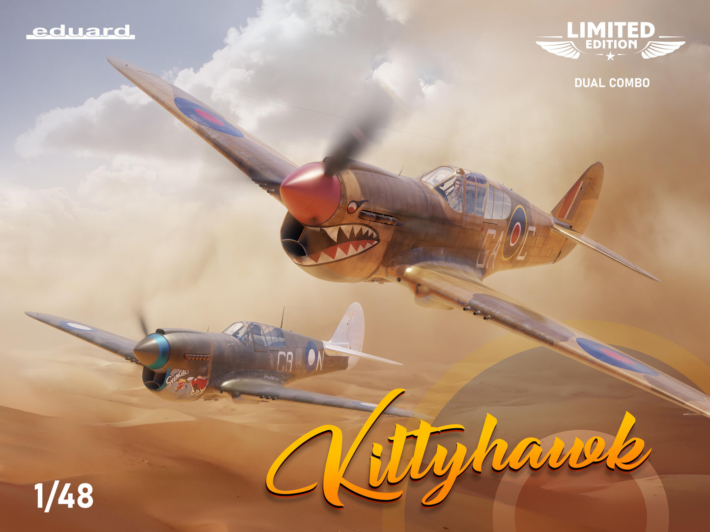 Eduard kits 11187 1:48 Curtiss KITTYHAWK DUAL COMBO