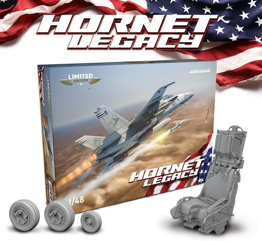 Eduard kits 11195 1:48 Hornet Legacy.