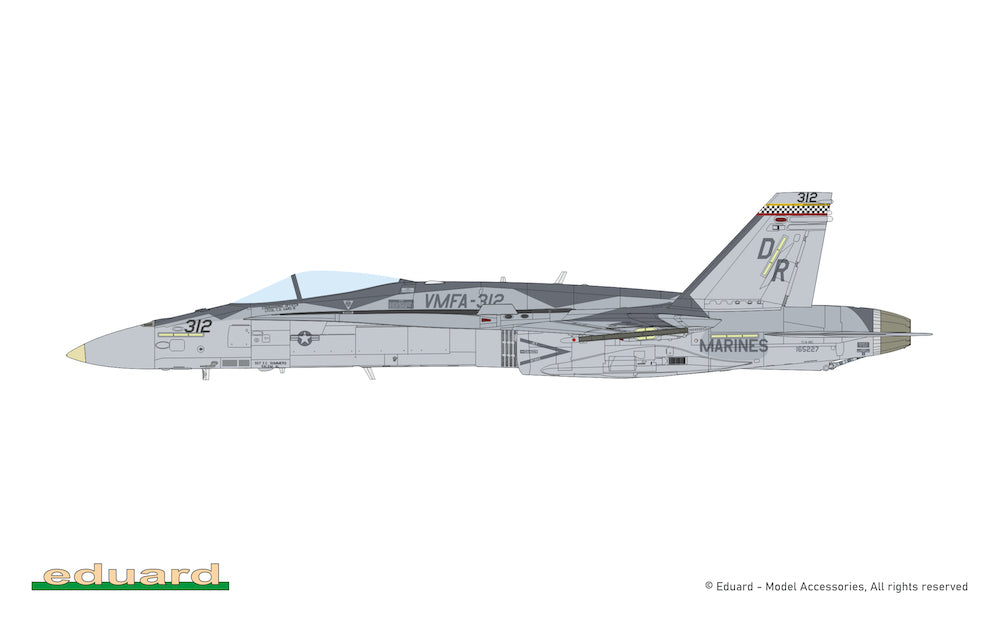 Eduard kits 11195 1:48 Hornet Legacy.