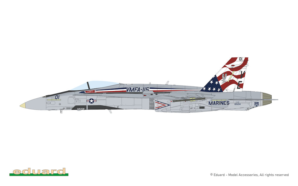 Eduard kits 11195 1:48 Hornet Legacy.