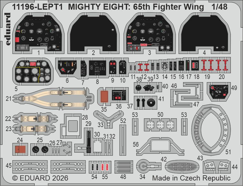 Eduard kits 11196 1:48 MIGHTY EIGHT: 65th Fighter Wing