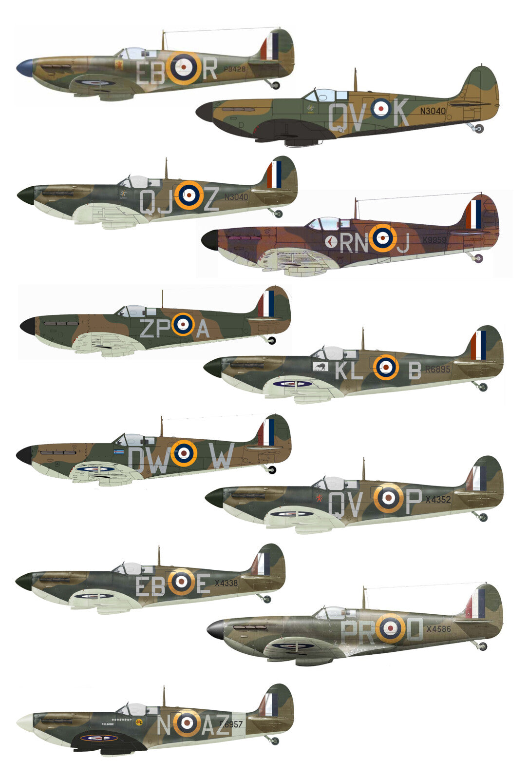 Eduard kits 11197 1:48 BATTLE of BRITAIN Supermarine SPITFIRE Mk.Ia