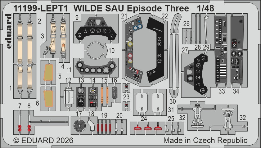 Eduard kits 11199 1:48 WILDE SAU Episode Three