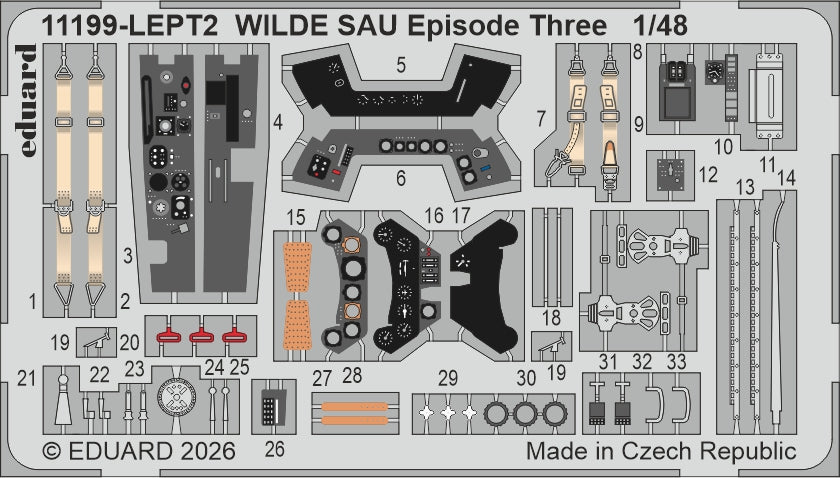 Eduard kits 11199 1:48 WILDE SAU Episode Three