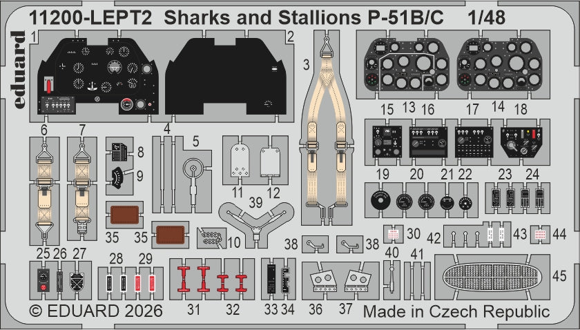 Eduard kits 11200 1:48 Sharks and Stallions DUAL COMBO