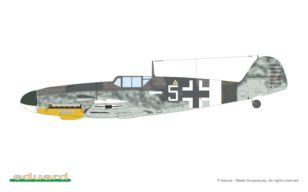 Eduard kits 2112 1:72 AFRIKA Limited edition kit of Messerschmitt Bf-109 in F-4, G-2 and G-4 versions