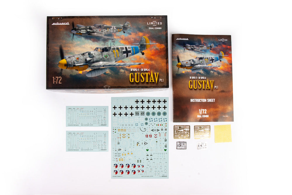 Eduard kits 2144 1:72 GUSTAV pt.1 DUAL COMBO New tool edition