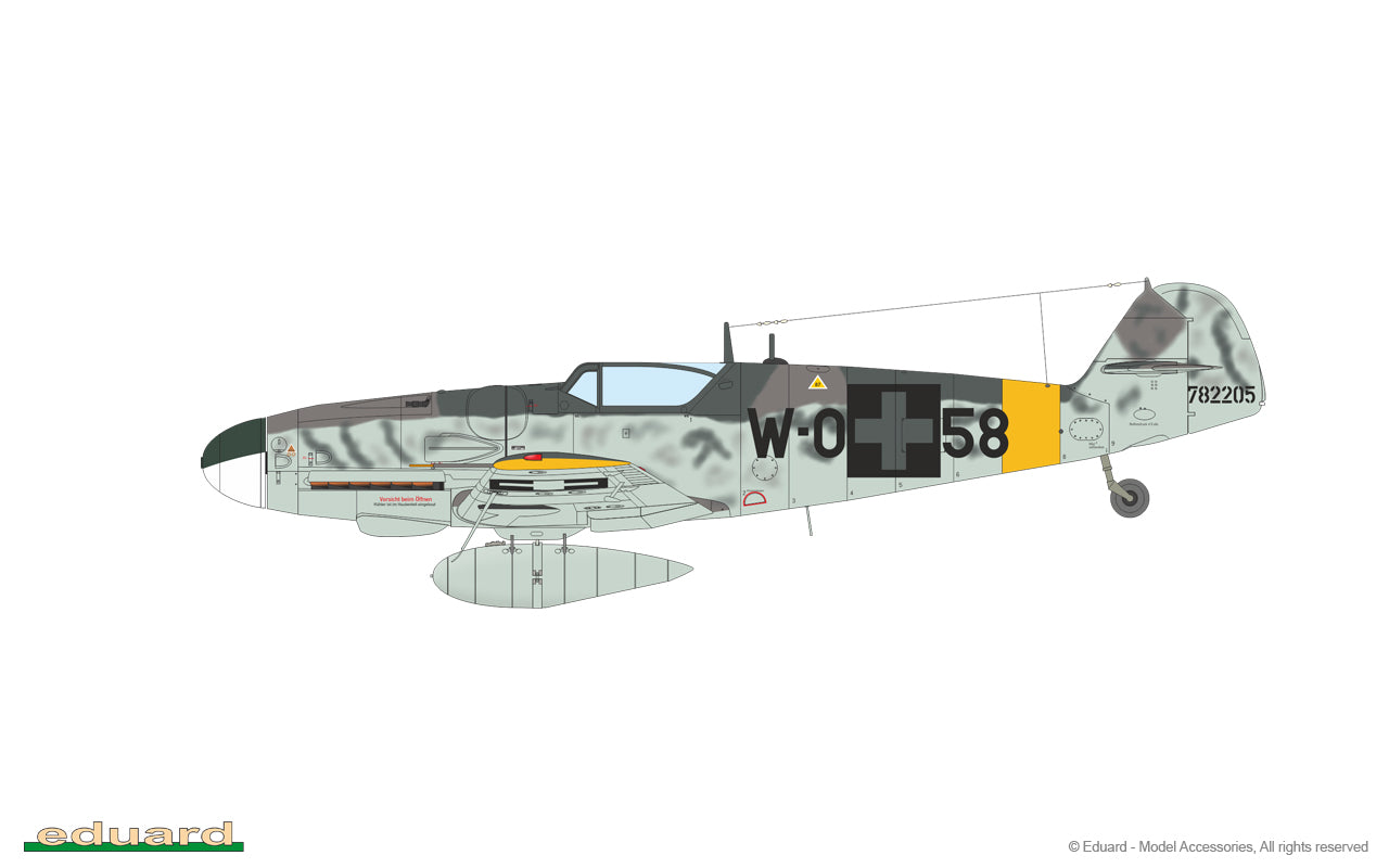 Eduard kits 2145 1:72 Messerschmitt Bf-109G GUSTAV pt. 2 DUAL COMBO