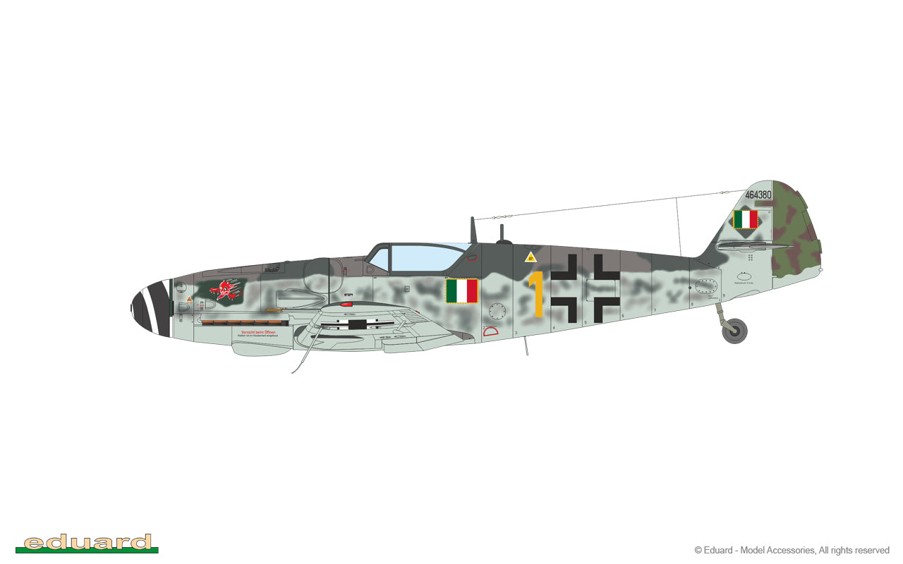 Eduard kits 2145 1:72 Messerschmitt Bf-109G GUSTAV pt. 2 DUAL COMBO