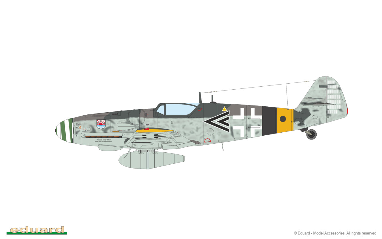 Eduard kits 2145 1:72 Messerschmitt Bf-109G GUSTAV pt. 2 DUAL COMBO