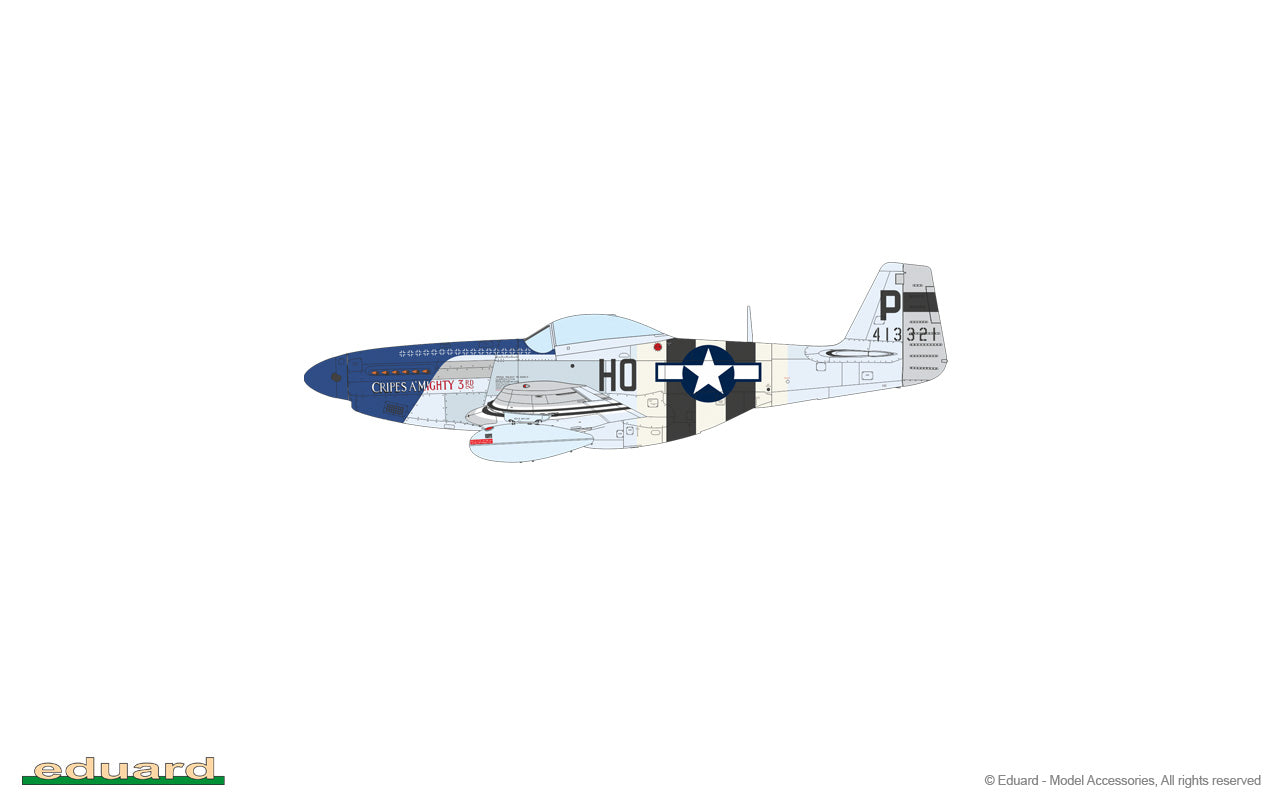 Eduard kits 2147 1:72 Aces Of The Eighth Dual Combo - P-51D Mustang