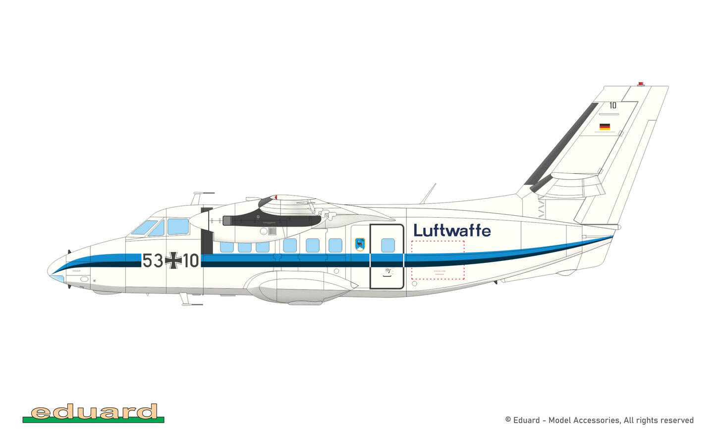 Eduard kits 2148 1:72 Let L-410UVP Turbolet Limited Edition