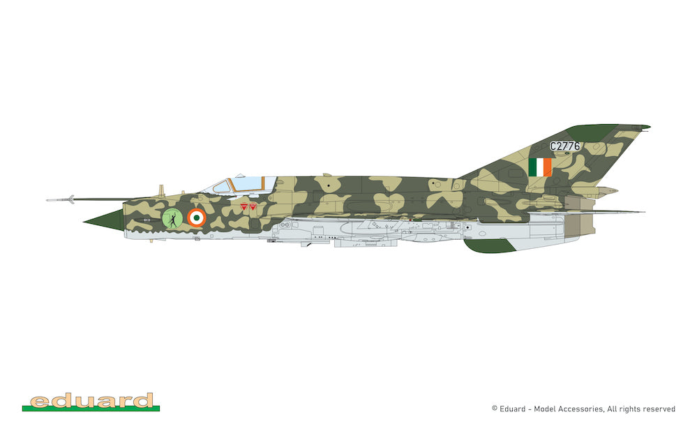 Eduard kits 2151 1:72 Mikoyan MiG-21bis DUAL COMBO