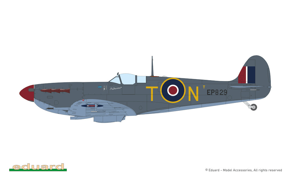 Eduard kits 2154 1:72 Supermarine Spitfire STORY: The Sweeps DUAL COMBO