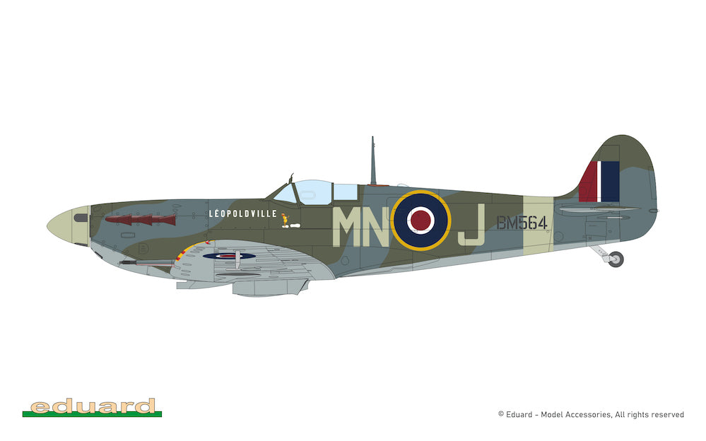 Eduard kits 2154 1:72 Supermarine Spitfire STORY: The Sweeps DUAL COMBO