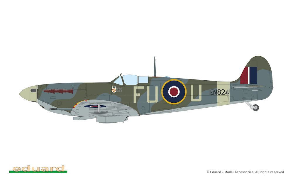 Eduard kits 2154 1:72 Supermarine Spitfire STORY: The Sweeps DUAL COMBO