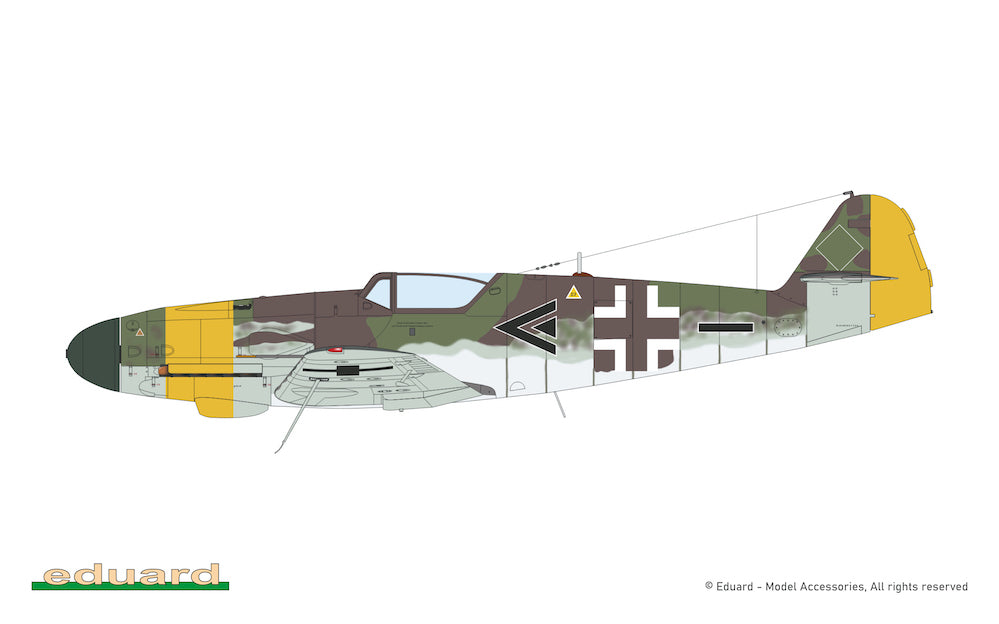 Eduard kits 2155 1:72 Messerschmitt Bf-109K-4 KURFÜRST DUAL COMBO