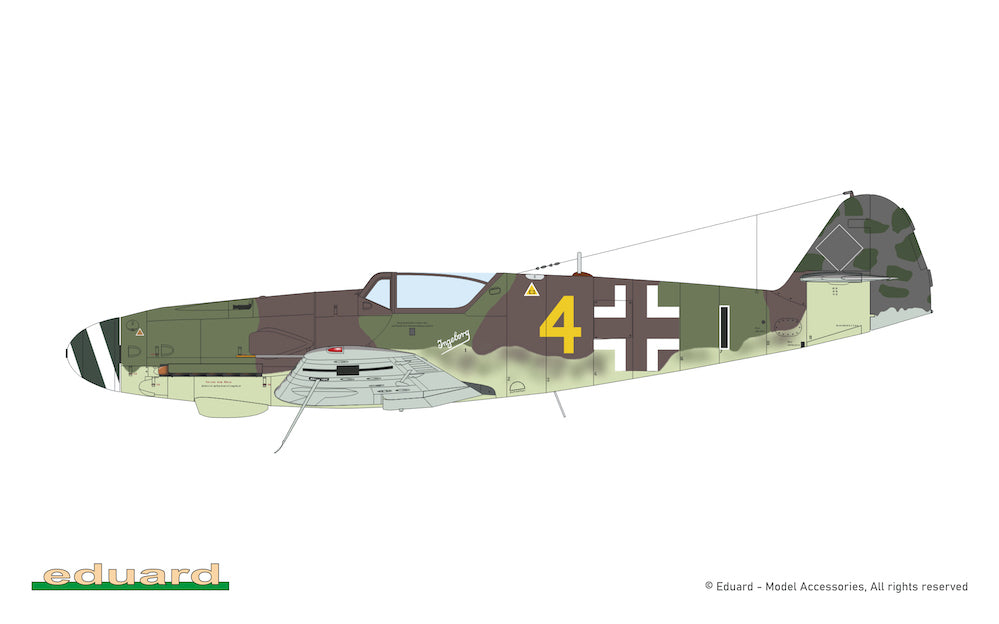 Eduard kits 2155 1:72 Messerschmitt Bf-109K-4 KURFÜRST DUAL COMBO