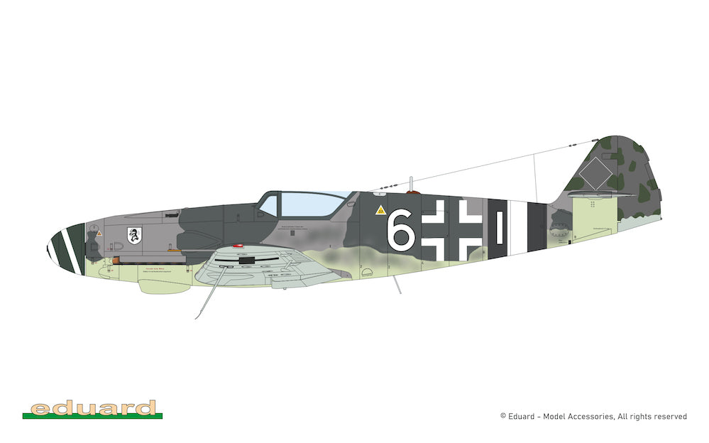 Eduard kits 2155 1:72 Messerschmitt Bf-109K-4 KURFÜRST DUAL COMBO