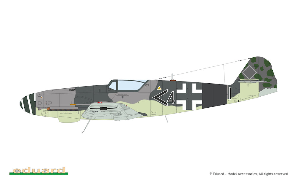 Eduard kits 2155 1:72 Messerschmitt Bf-109K-4 KURFÜRST DUAL COMBO
