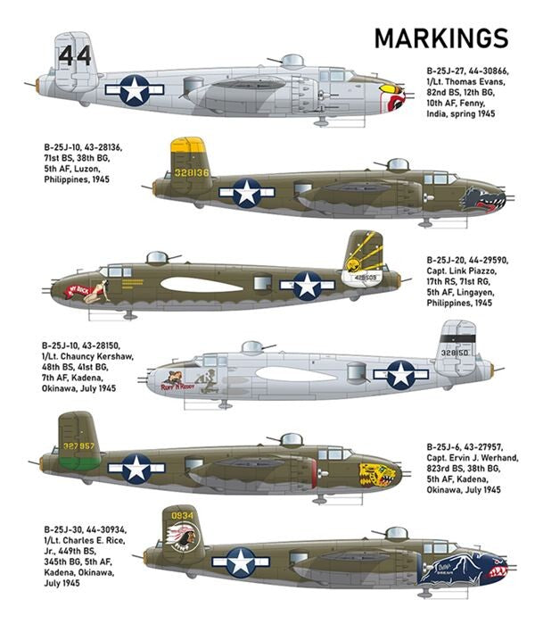 Eduard kits 548001 1:48 STRAFER / North-American B-25J MITCHELL.