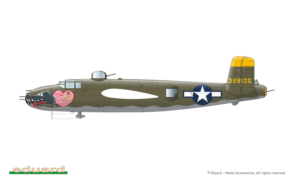 Eduard kits 548001 1:48 STRAFER / North-American B-25J MITCHELL.